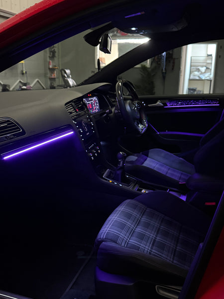 Volkswagen Golf Mk7/7.5 Ambient Lighting controlled from Screen (2014-2021)