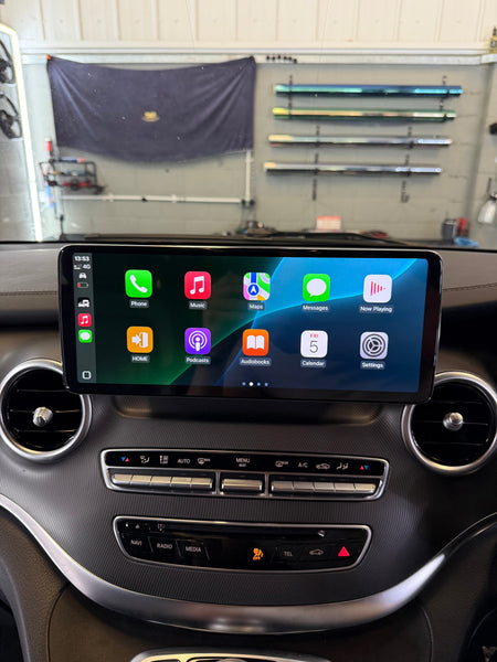 Mercedes Android Carplay Screen GLC/C/V Class 2015-2019
