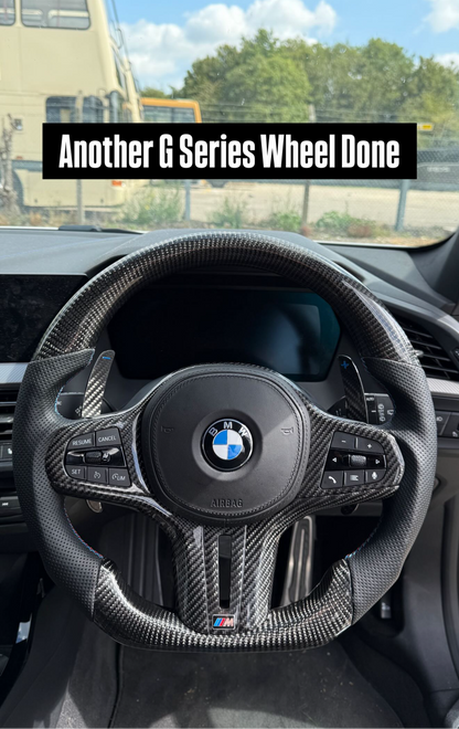 G Series Carbon Fibre Steering Wheel