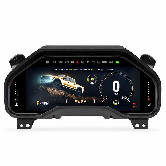 DHStyling virtual cockpit digital instrument cluster upgrade for Ford F-150 Raptor 2015–2021
