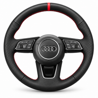 DHStyling made-to-order Audi stitch-on steering wheel cover for selected A3, A4, A5, S, RS, Q and SQ models within the listed 2015–2022 fitment years