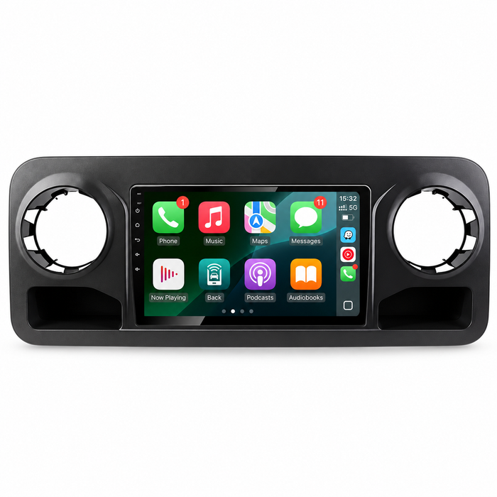 DHStyling Android dashboard screen upgrade for Mercedes-Benz Sprinter 2016–2026
