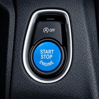 DHStyling replacement engine start/stop button for BMW F-Series vehicles equipped with an original start/stop button