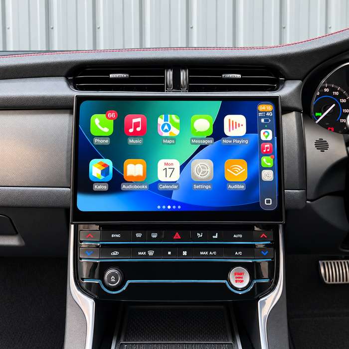 DHStyling 11.4-inch Android touchscreen upgrade for compatible Jaguar XE and XF 2015–2020 and F-PACE 2016–2020