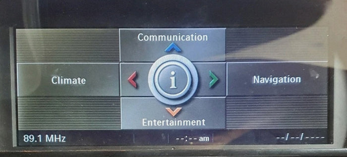 BMW 6 SERIES E60/61/63/64 APPLE CARPLAY AND ANDROID AUTO SCREEN