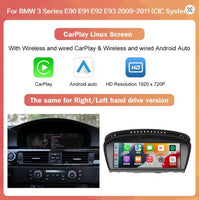 BMW E90 E91 E92 E93 2005-2011 CARPLAY SCREEN