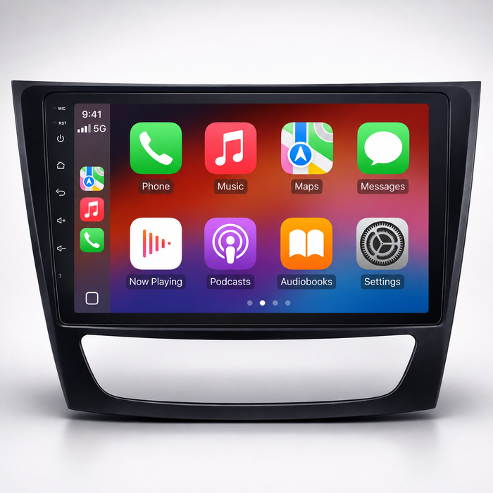 Mercedes E-Class W211 & CLS Android 15 Car Stereo Head Unit (2002–2008)