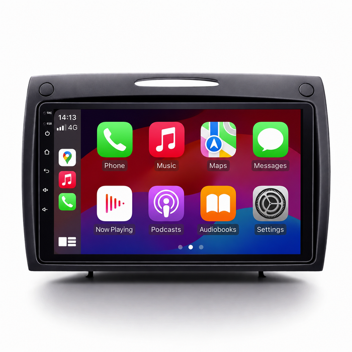 Mercedes SLK R171 2004–2011 Android 15 car stereo with Wireless Apple CarPlay and Android Auto
