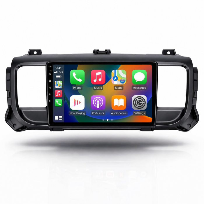 Android 15 car stereo for Citroën Dispatch Peugeot Expert Vauxhall Vivaro Toyota Proace and Fiat Scudo
