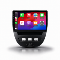 Peugeot 107 Citroën C1 and Toyota Aygo Android 15 car stereo with Wireless Apple CarPlay and Android Auto
