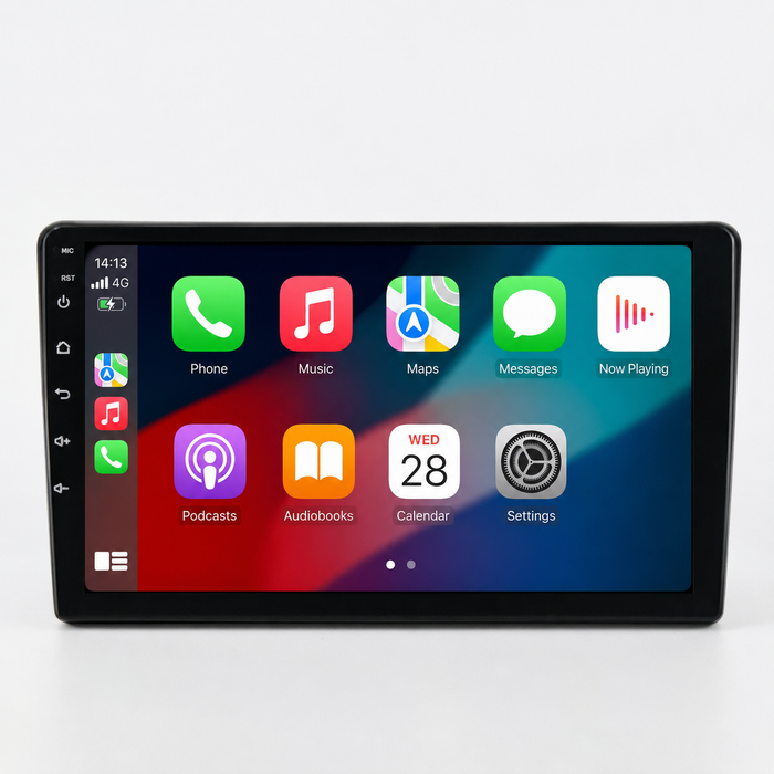 Citroën Nemo Peugeot Bipper Fiat Fiorino and Qubo Android 15 car stereo with Wireless CarPlay and Android Auto
