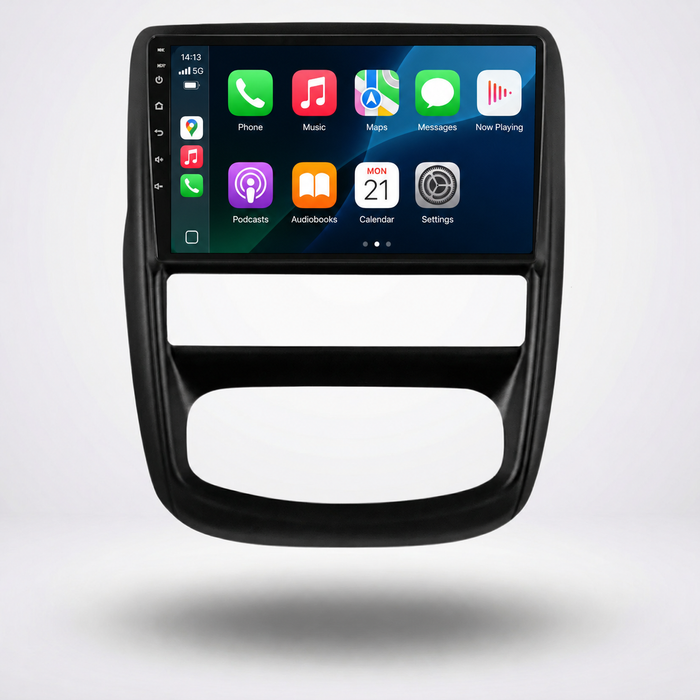 Dacia Duster 2010–2015 Android 15 touchscreen car stereo with Wireless Apple CarPlay and Android Auto

