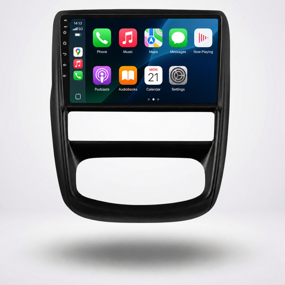 Dacia Duster 2010–2015 Android 15 touchscreen car stereo with Wireless Apple CarPlay and Android Auto
