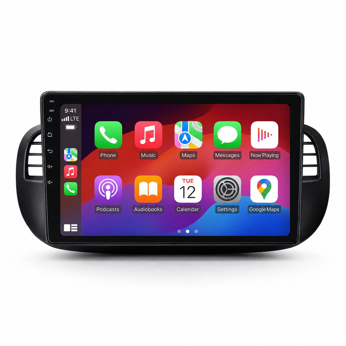 Fiat 500 Android 15 Car Stereo Head Unit (2007–2015)