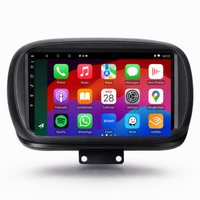 Fiat 500X 2014–2020 Android 15 touchscreen car stereo with Wireless Apple CarPlay and Android Auto

