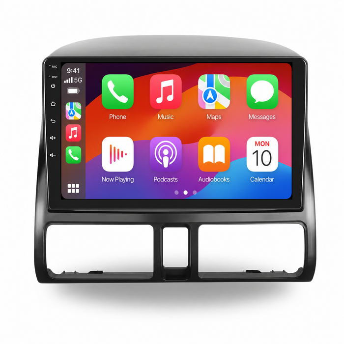 Honda CR-V 2001–2006 Android 15 touchscreen car stereo with Wireless Apple CarPlay and Android Auto
