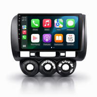 Honda Jazz and Fit 2002–2007 Android 15 touchscreen car stereo with Wireless Apple CarPlay and Android Auto
