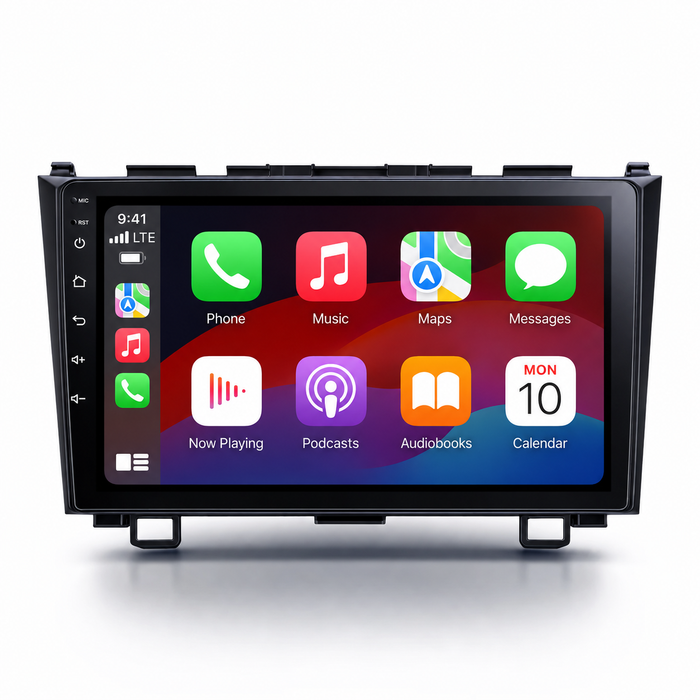 Honda CR-V 2007–2011 Android 15 touchscreen car stereo with Wireless Apple CarPlay and Android Auto
