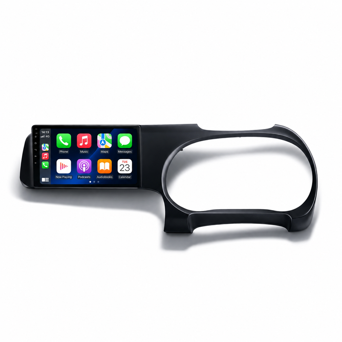 Hyundai i10 RHD 2019–2023 Android 15 touchscreen car stereo with Wireless Apple CarPlay and Android Auto
