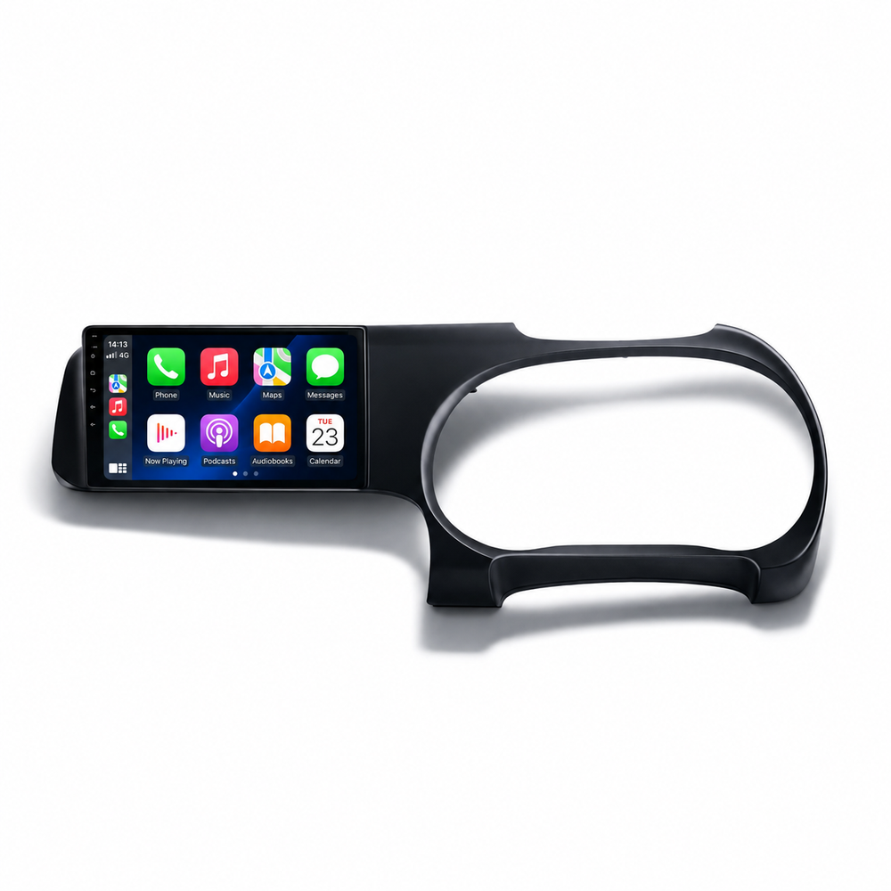Hyundai i10 RHD 2019–2023 Android 15 touchscreen car stereo with Wireless Apple CarPlay and Android Auto
