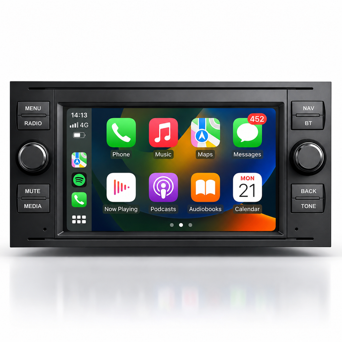 Ford Transit Kuga Mondeo Focus Android 15 Apple CarPlay Android Auto Head Unit