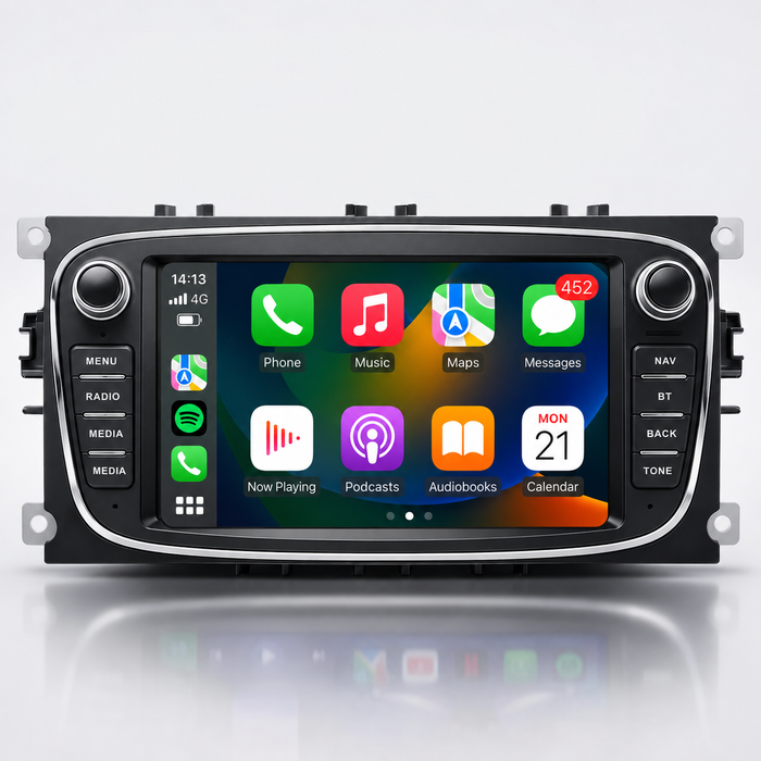 Ford Mondeo Galaxy S-Max Focus Android 14 Apple CarPlay Android Auto Head Unit