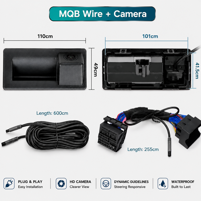 Škoda MQB OEM Plug & Play Reversing Camera