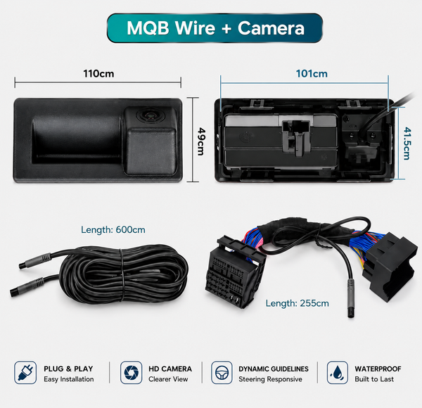 Škoda MQB OEM Plug & Play Reversing Camera
