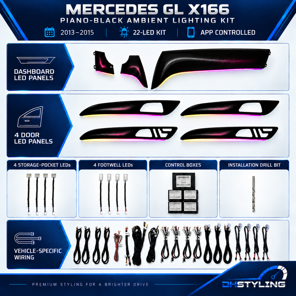 Mercedes GL Ambient Lighting Kit (2013–2015)
