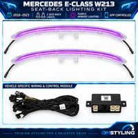 Mercedes E-Class W213 facelift car-controlled ambient lighting kit for 2021–2023 models
