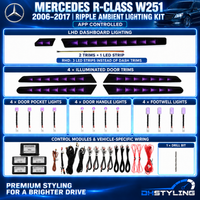 Mercedes-Benz R-Class W251 Ambient Lighting Kit (2006–2017)