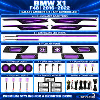 BMW X1 F48 Galaxy Ambient Lighting Kit (2016–2022)