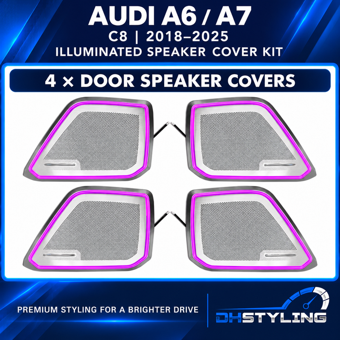 Audi A7 C8 Full Interior Ambient Lighting Kit – 2018–2025