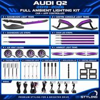 Audi Q2 Ambient Lighting Kit 2019–2026
