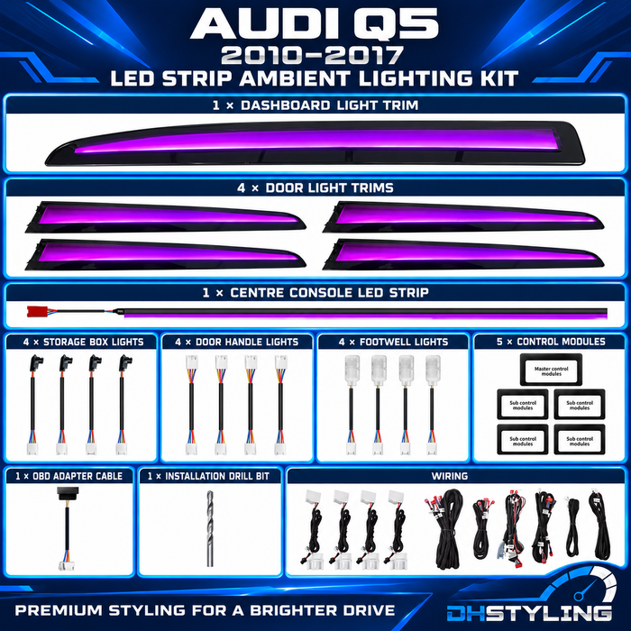 Audi Q5 Ambient Lighting Kit 2010–2017