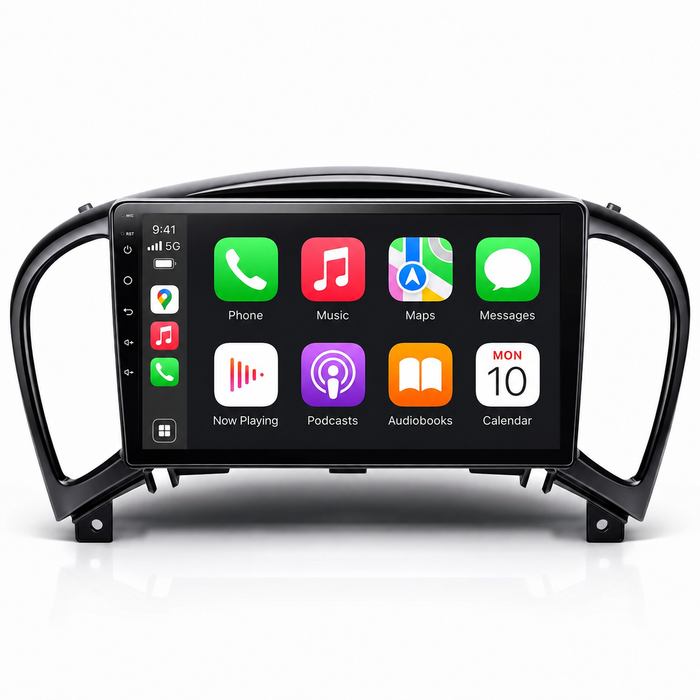 Nissan Juke 2010–2019 Android 15 touchscreen car stereo with Wireless Apple CarPlay and Android Auto
