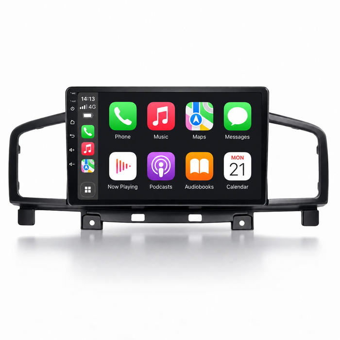 Nissan Elgrand 2011–2016 Android 15 touchscreen car stereo with Wireless Apple CarPlay and Android Auto
