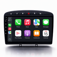 Peugeot 308 308 SW and RCZ Android 15 touchscreen stereo with Wireless Apple CarPlay and Android Auto
