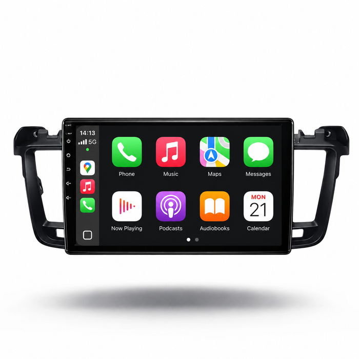 Peugeot 508 and 508 SW 2011–2018 Android 15 touchscreen stereo with Wireless Apple CarPlay and Android Auto
