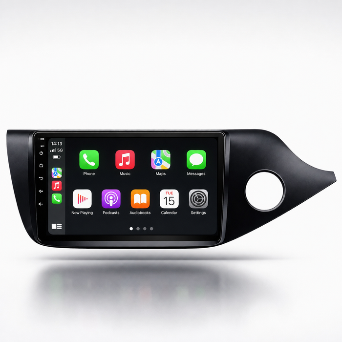 Kia Ceed RHD 2012–2018 Android 15 touchscreen car stereo with Wireless Apple CarPlay and Android Auto
