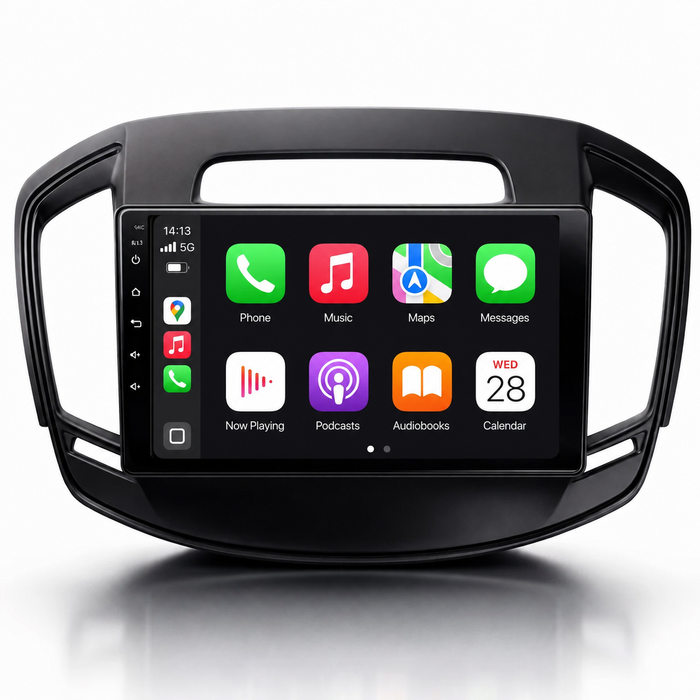 Vauxhall Insignia 2013–2017 Android 15 touchscreen car stereo with Wireless Apple CarPlay and Android Auto
