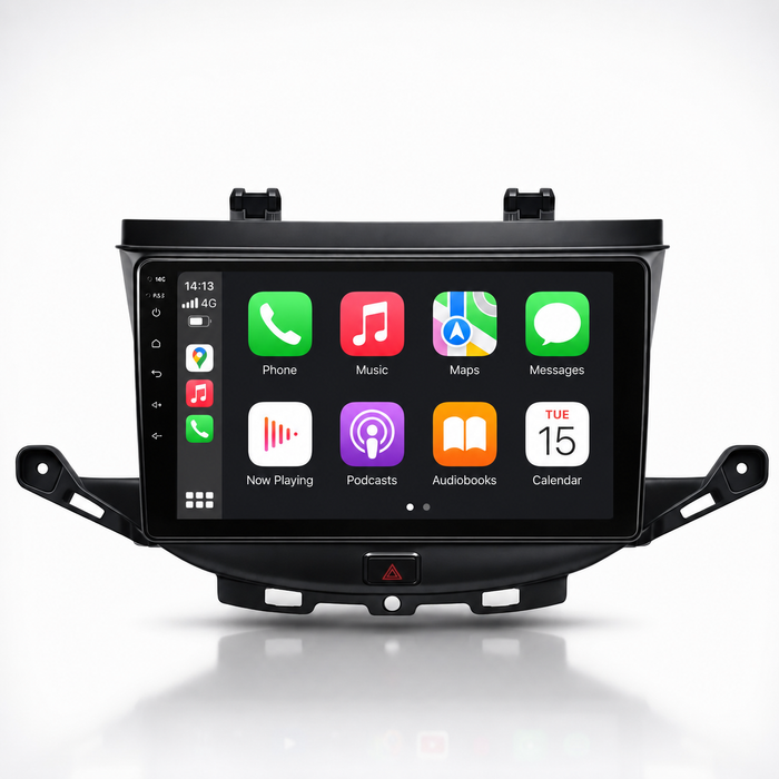 Vauxhall Astra K 2015–2022 Android 15 touchscreen car stereo with Wireless Apple CarPlay and Android Auto
