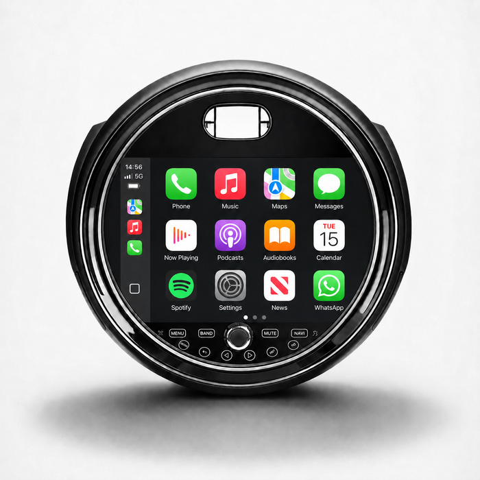 MINI F54 F55 and F56 2014–2020 Android 15 touchscreen stereo with Wireless Apple CarPlay and Android Auto
