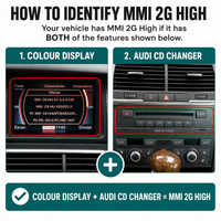 Audi Q7 4L 2005–2015 vehicle-specific Android screen with Wireless Apple CarPlay and Android Auto
