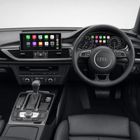 Audi A6 C7 and C7.5 2011–2018 Android screen and Virtual Cockpit sync combo displaying Apple CarPlay

