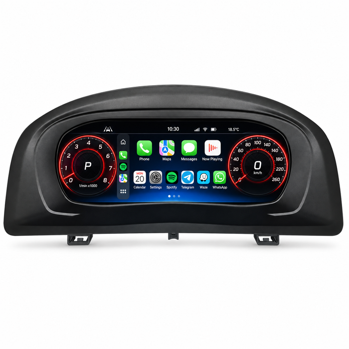 Volkswagen Caddy MK3 2004–2015 Virtual Cockpit digital dashboard and instrument-cluster upgrade
