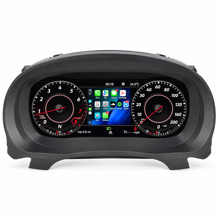 Volkswagen Sharan 7N 2012–2019 Virtual Cockpit digital dashboard and instrument-cluster upgrade

