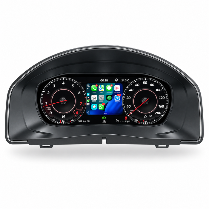 Volkswagen Scirocco 2009–2016 Virtual Cockpit digital dashboard and instrument-cluster upgrade

