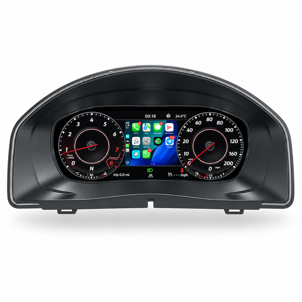 Volkswagen Scirocco 2009–2016 Virtual Cockpit digital dashboard and instrument-cluster upgrade
