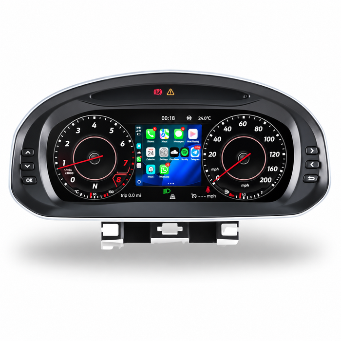 Volkswagen Jetta MK5 and MK6 2006–2018 Virtual Cockpit digital dashboard instrument-cluster upgrade
